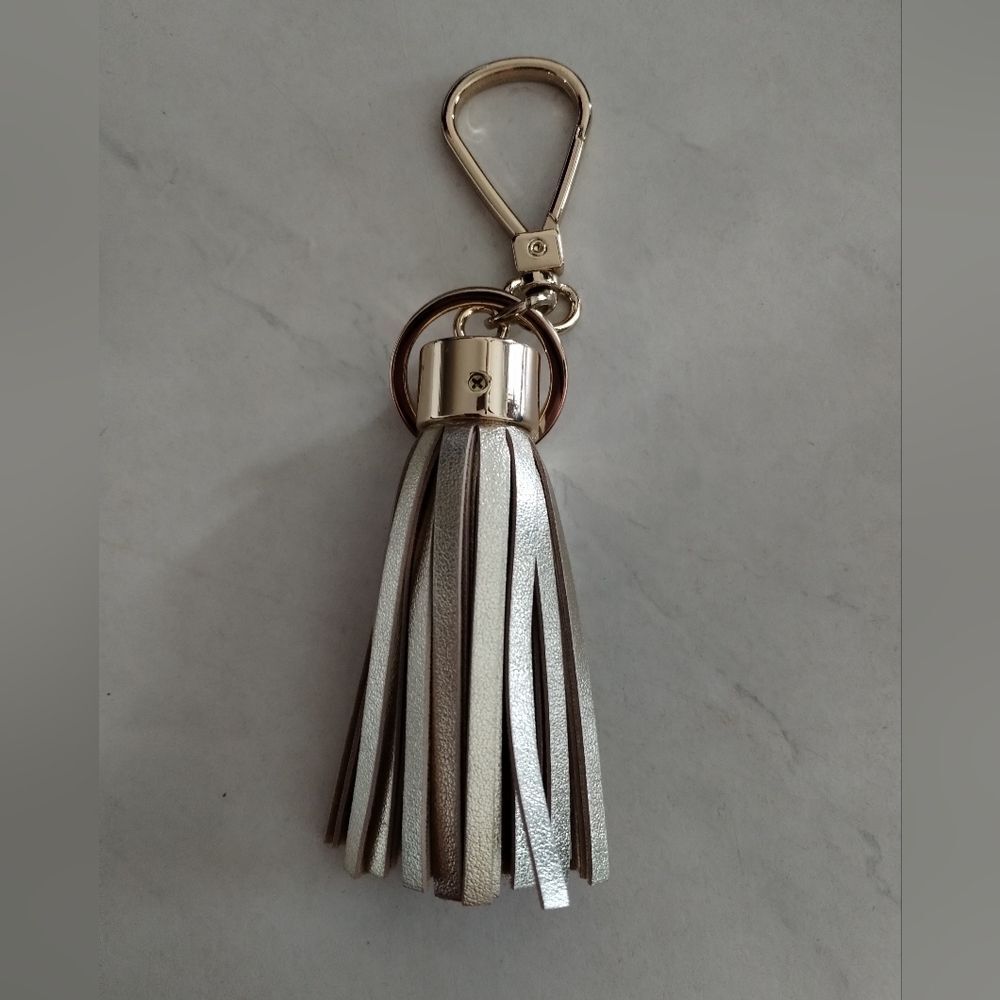 Gold Tassel Keychain
